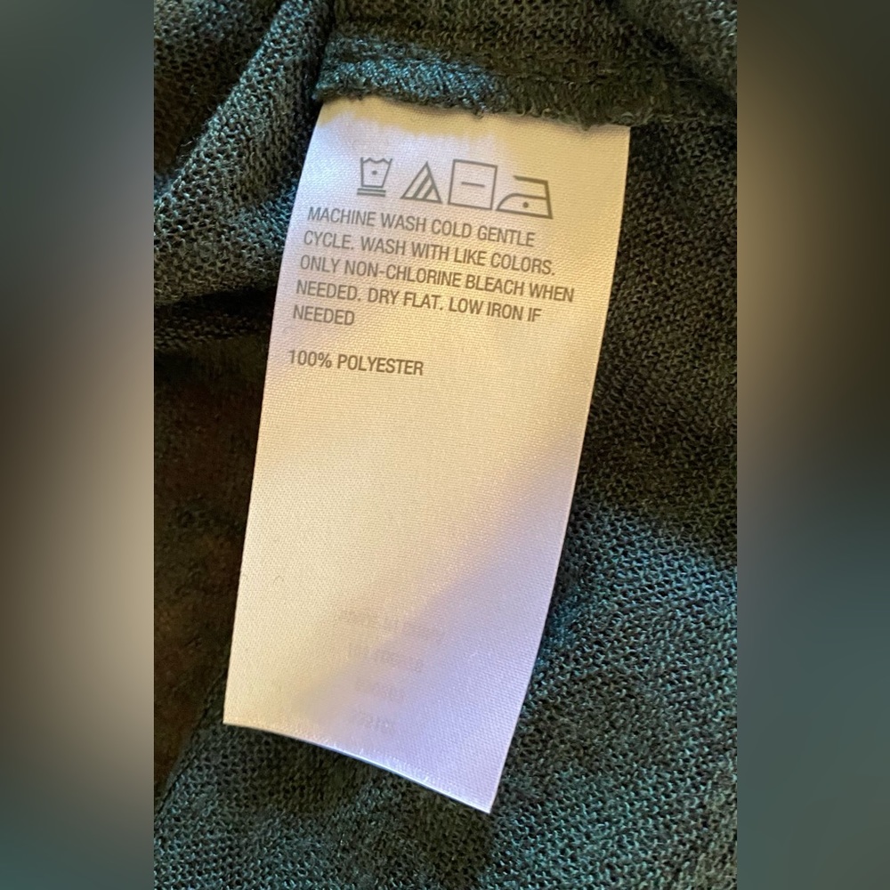 NWOT G BY CROP GIULIANA CASCADE CARDIGAN SIZE XS IN DARK GREEN - Picture 4 of 4